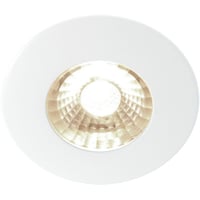 LED-spot Gabriella, Ra98, 350mA LED 4W 2700K, 294 lumen, 35?, d?mpbar, hvid (mat)
