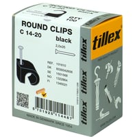 Billede af Clips 14-20/35 mm sort (100)