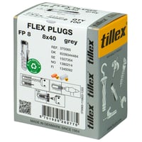 Se Plugs Flex FP8 8x40 mm gr (100) hos WATTOO.DK