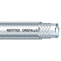 Refittex luft- og vandslange, klar armeret PVC, arbejdstryk 12 bar - pr. meter
