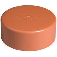 Slutmuffe PVC, 200mm