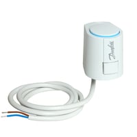 Danfoss ABN-FBH 230V NC elektrisk aktuator IP54 Hvid