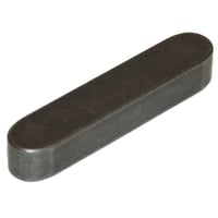 DIN 6885A pasfeder sort, lngde 60mm, bredde 4mm