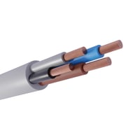 4x6 mm Installationskabel halogenfri, stikledning, pr. meter - JMV