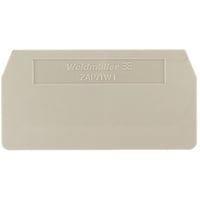 Endeplade ZAP/TW1, 2,5mm2, beige – Wemid
