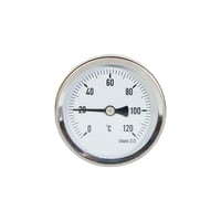 Skivetermometer, 1/2″ x 45 mm, 63 mm, 120