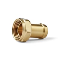 Nito slangestuds messing, omlber BSPP, gevind 1", slangestuds 25,4mm