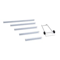 Planerskinne til Baron planervogn, 2,5 meter