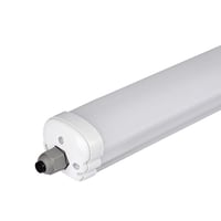 60cm 18W LED armatur, vandtt, gennemfortrdet, 130lm/W, IP65, 4000K - PC (Plastik)