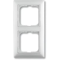 B55 Ramme, 2 moduler, blank hvid – ABB