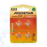 AG8 LR1120 Knapbatterier, pakke med 4 stk. (1,5V) – Aigostar