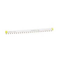 Sljfeskinne, 4P, 100A, 24 moduler, hvid - Schneider Electric