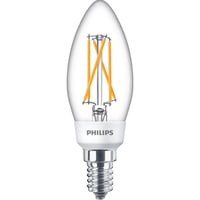 LED pre, E14, SceneSwitch LED Kerte 5/2,5/1W 827-825-822, klar, 2200-2700K - Philips Lighting