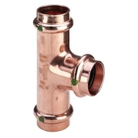 Viega T-stykke med lige boring 28 mm (291 976)