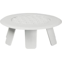 Fresh drnrrsventil, 75 mm, gr, med flange 115 mm