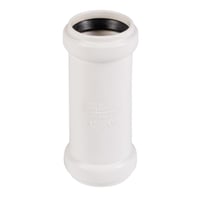 Skydemuffe PP HT, 32 mm, hvid