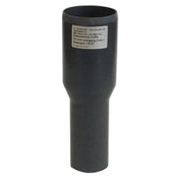 HL 75/57 x 100 mm ekspansionsovergang til 75 mm glat muffe, grå