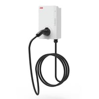 Stacja ladowania ABB Terra AC W22-G5-R-C-V2-0 wallbox Typ 2 22kW przewód 5m zasilanie z 3 faz/32A Bluetooth Wi-Fi Ethernet z czytnikiem RFID modem