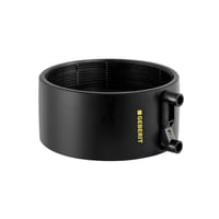 Geberit, 56 mm sort PEH EL-svejsemuffe