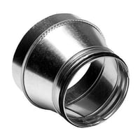 Lindab reduktion lang centrisk RCFLU, 150 x 100 mm muffe/nippel