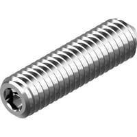 Pinolskrue M5x50 mm, A4, 6KT 5,0 mm, DIN 914 - 200 stk