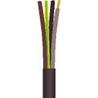 Plastkabel 4G1,5 mm sort – 50 meter