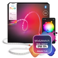 Philips Hue Flux Ultra-Bright LED strip, Gradiant Color & White Ambiance, 4800lm, Zigbee + Bluetooth, 5 meter