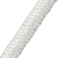Glassnor rund flettet 25 mm - pr. meter