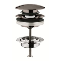 Grohe Push Up Bundventil 64 Mm Poleret Hard Graphite