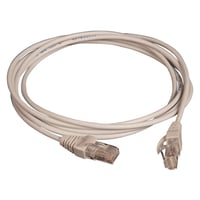Lan-Com Patchkabel, Slim UTP Kat.6, 1,0m, LSZH, Hvid
