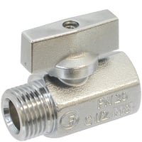 Mini 581 Ventil Rdgods Muffe/nippel 1/2 \" Kraftig Model