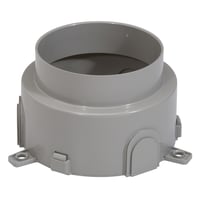 Indstbningsboks til 3M gulvboks, rund, til betongulv