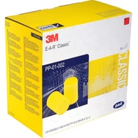 3M PP-01-002, Genanvendelig øreprop, Gul, 28 dB, PVC, Kasse
