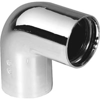Purus vinkel 90 32mm indstik, krom PP
