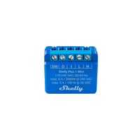 Billede af Shelly 1 Mini (GEN 3) - WiFI rel med potentialfrit kontaktst (230VAC)