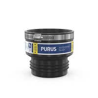 Purus samle-/kombikobling med bnd, 100/105-100/120 mm