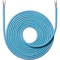 Stofledning 4 meter, Zig/Zag Lysebl?