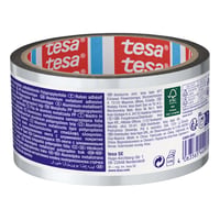 tesa aluminiumstape 63600, 0 – 60 C, stor kerne, 50 mm x 30 m