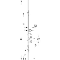Fix Rationel - til profilcylinder kantstangls 6151/2620