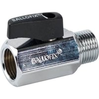 BALLOFIX kuglehane mf/np m. hndtag krom - 1/2" billede