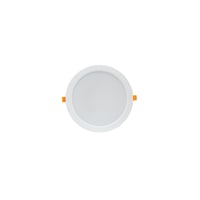 24W LED indbygningspanel, 22cm, IP54 udendrs, hul 19,5 cm, neutral kulr - Spectrum