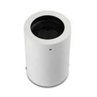 GU10 påbygningsspot - Rund, hvid, 15 ° justerbar, Ø10 x 14,2 cm, uden lyskilde