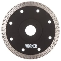 Worker 'AC' diamantklinge, 125 mm (centerhul 22,2 mm / tykkelse 1,2 mm)