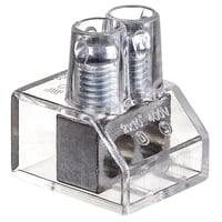 Samlemuffe 10 mm dobbelt, klar med krydskrv (100) - Probag