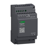 Modicon switchmode strmforsyning modular til DIN-skinne med 24 VDC 60 W-2,5 A udgang og 100-240 VAC