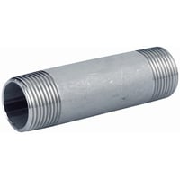 Rustfrit (AISI 316) nippelrr 40 mm, 1" x 1"
