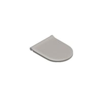 CATALANO toiletsæde med Softclose Tortora Satinato med TakeOff & i antibakterielt materiale for Silentech