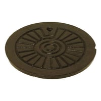 Duco 110 mm dksel til rrbrndkarm, 2,5 t, GG