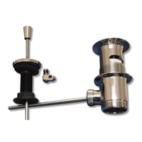 Bundventil, 1 1/4", med trk