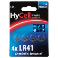 Batteri LR41 K4 1,5V Alkaline knapcelle